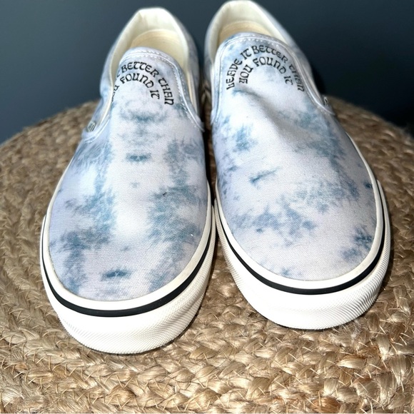 Limited Edition Vans X Parks Project Tie Dye Marshmallow - Picture 3 of 9